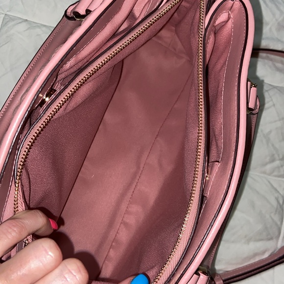 RARE nwot Coach Sage Carryall Quilted pink crossbody satchel bag F73062 - Picture 13 of 15